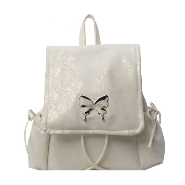 Butterfly Flap Backpack Multi-Pocket Studded