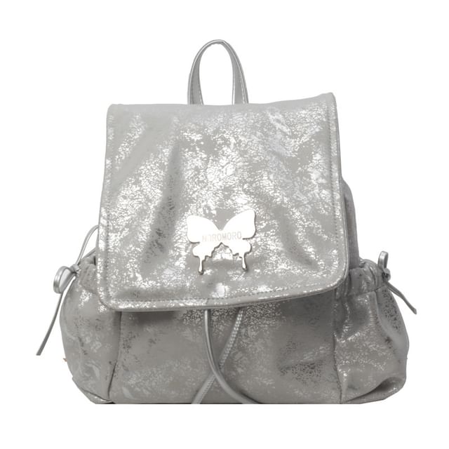 Butterfly Flap Backpack Multi-Pocket Studded