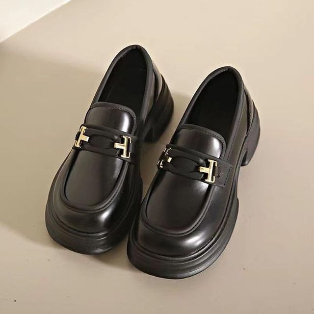 Loafers Tone Two Platform