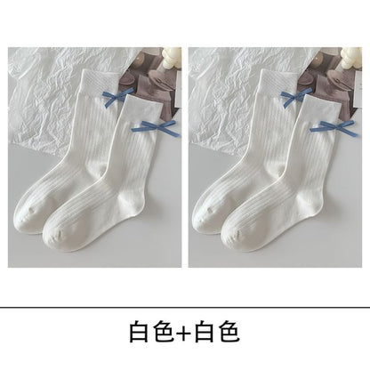 Bow Socks Set