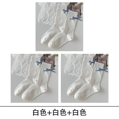 Bow Socks Set