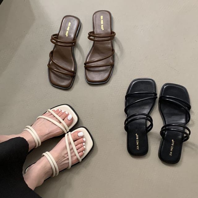 Sandals Plain Slide