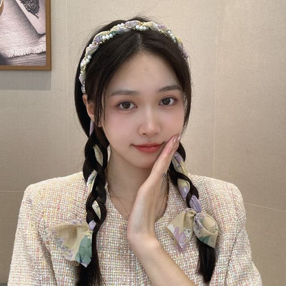 Head Pearl Faux Band