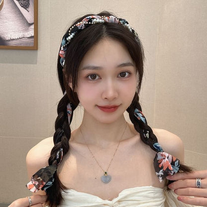 Head Pearl Faux Band