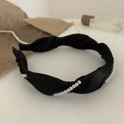 Faux Pearl Hair Band
