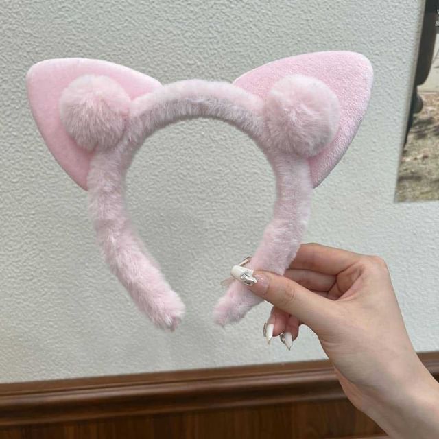 Face Headband Ear Wash Hair Band Cat
