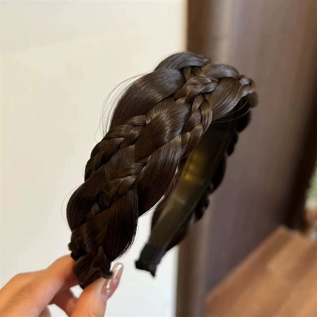 Hair False Braided Band