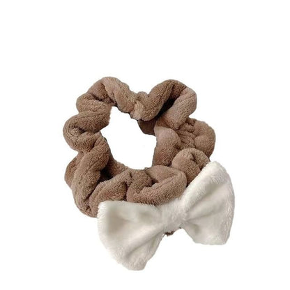 Face Bow Headband Ruffle Wash