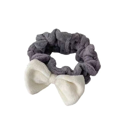 Face Bow Headband Ruffle Wash