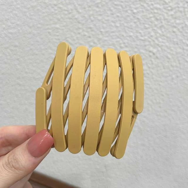 Band Plain Hair Retractable Pocket