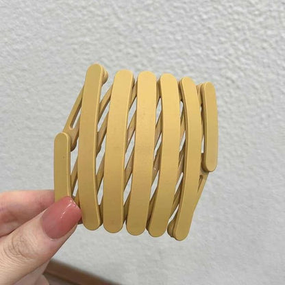 Band Plain Hair Retractable Pocket