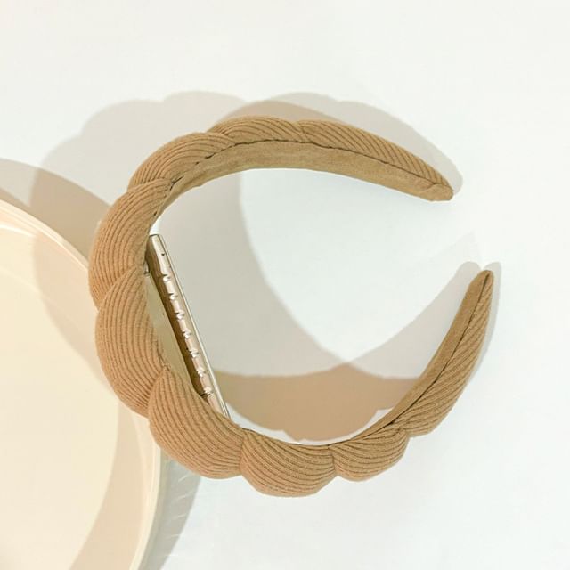 Wash Band Hair Face Headband Plain