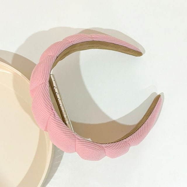 Wash Band Hair Face Headband Plain