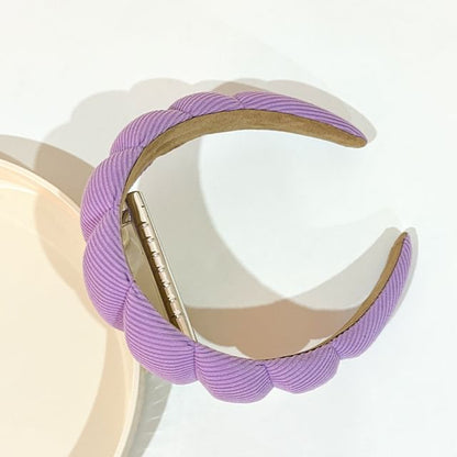 Wash Band Hair Face Headband Plain