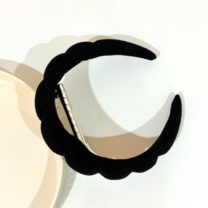 Wash Band Hair Face Headband Plain