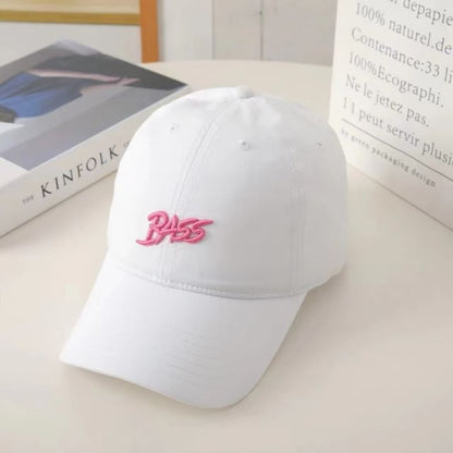 Cap Baseball Embroidered Lettering