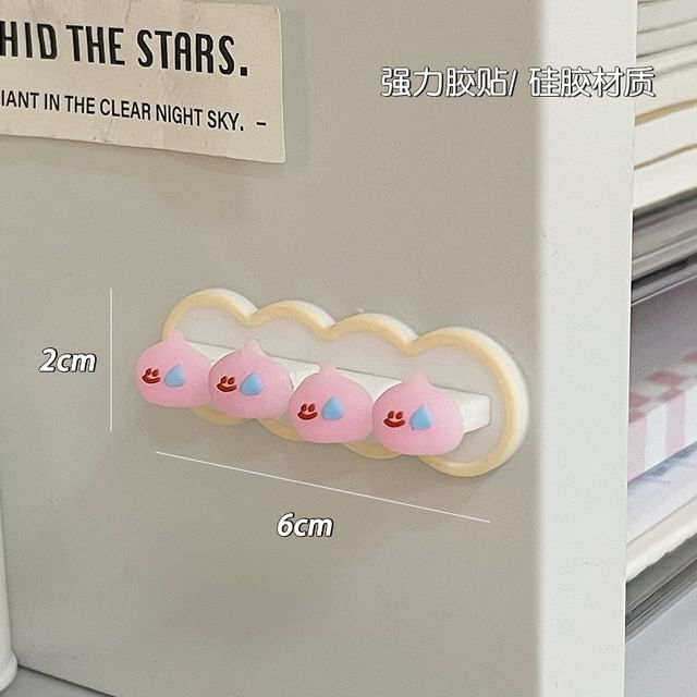 Cartoon Silicone Adhesive Cable Organizer