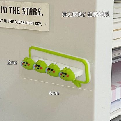 Cartoon Silicone Adhesive Cable Organizer