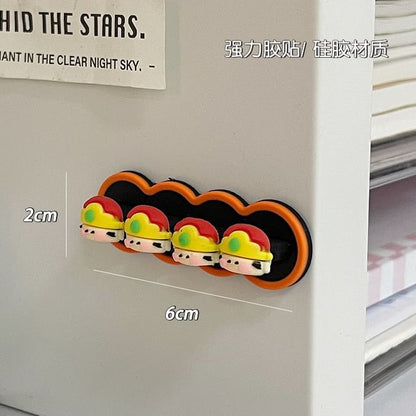 Cartoon Silicone Adhesive Cable Organizer