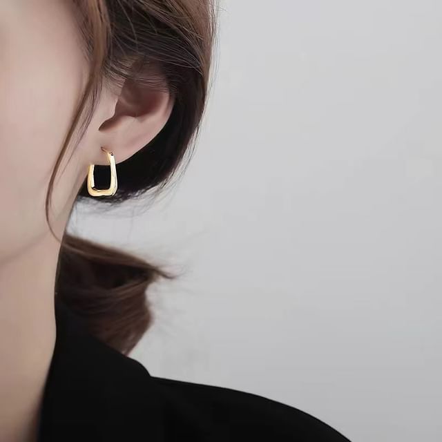 Metal Hoop Earring