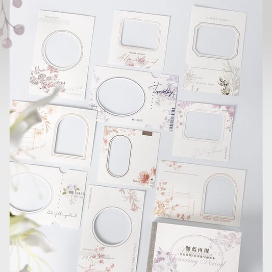 Cutout Memo Pad (Various Designs)