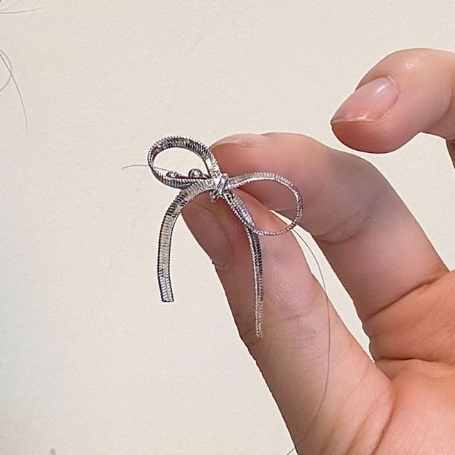 Ear Cuff Chain Snake Bow