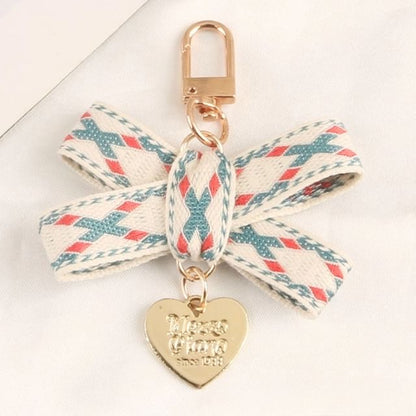 Argyle Strap Alloy Keyring (Various Designs)