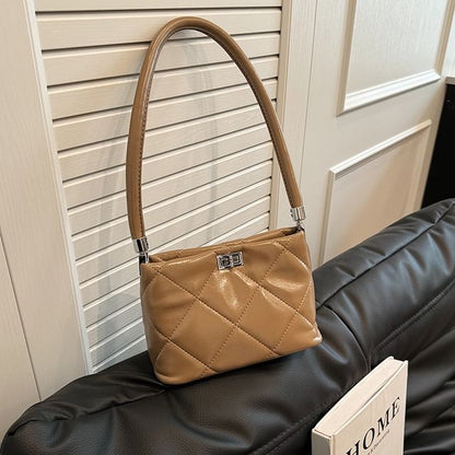 Bag Bucket Twisted Quilted