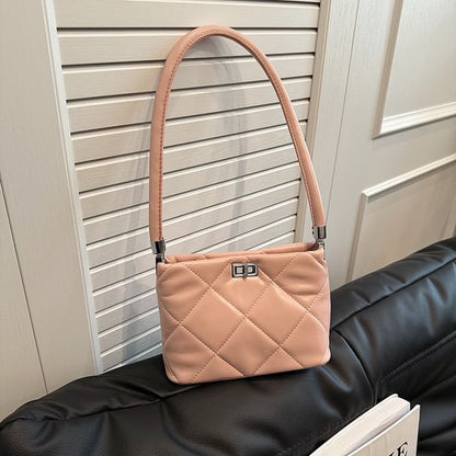 Bag Bucket Twisted Quilted