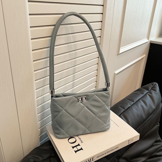 Bag Bucket Twisted Quilted