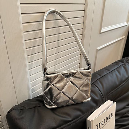 Bag Bucket Twisted Quilted