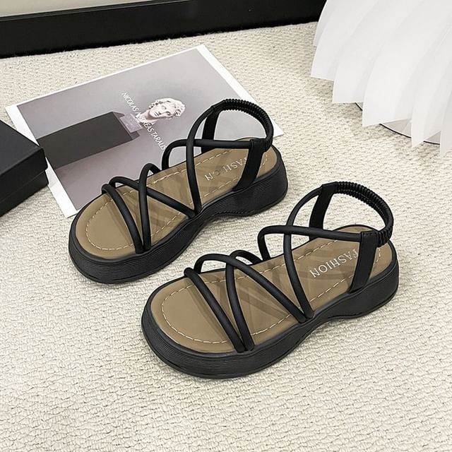 Strappy Platform Sandals