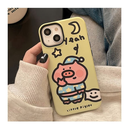 Pig Phone Case - iPhone 15 Pro Max / 15 Pro / 15 Plus / 15 / 14 Pro Max / 14 Pro / 14 Plus / 14 / 13 Pro Max / 13 Pro / 13 / 13 mini / 12 Pro Max / 12 Pro / 12 / 12 mini / 11 Pro Max / 11 Pro / 11