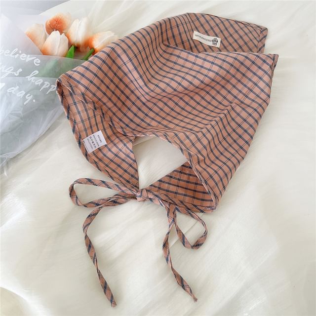 Plaid Headkerchief