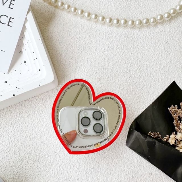 Cartoon Acrylic Mirror Adhesive Phone Case Sticker