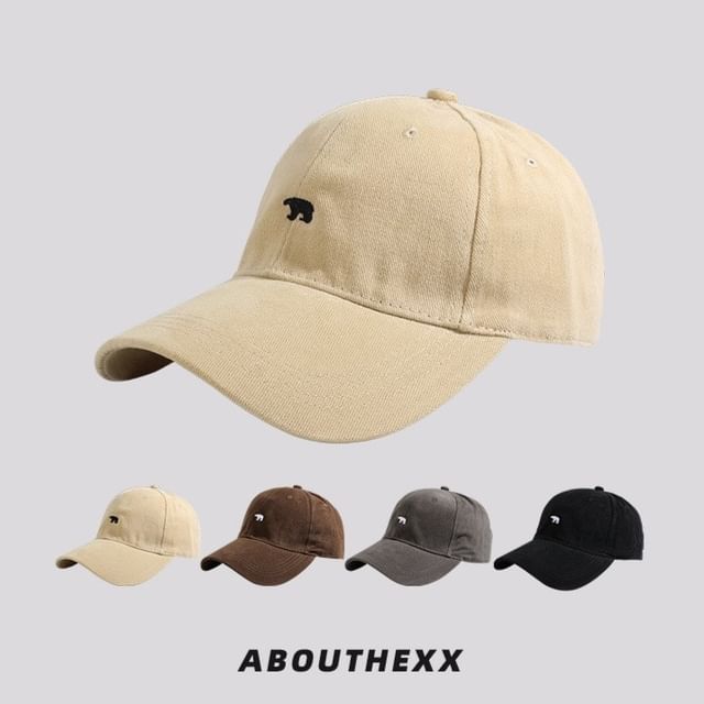 Embroidered Cap Bear