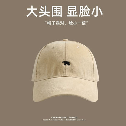 Embroidered Cap Bear