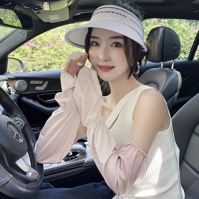 Manchons de protection solaire dégradés