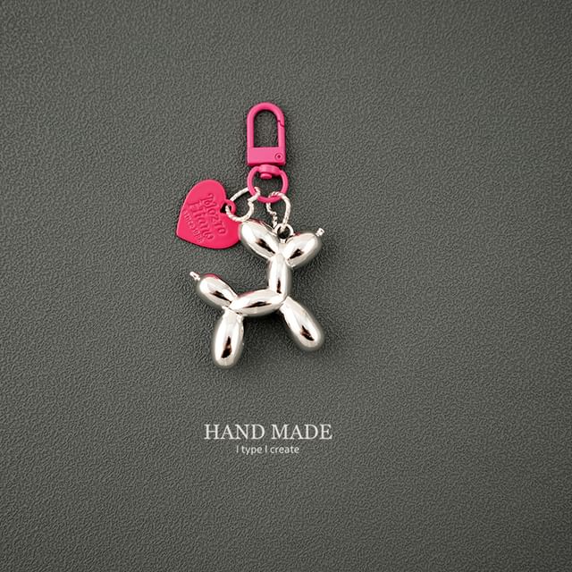 Balloon-Dog Bag Charm / Key Ring