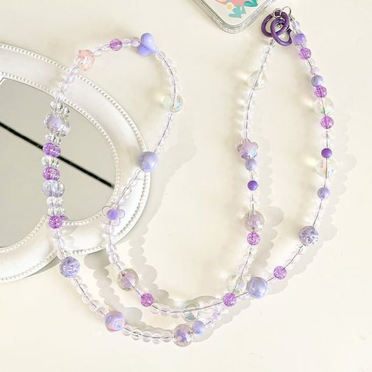 Lanyard Faux Phone Bead Crystal