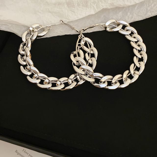Earring Hoop Chained