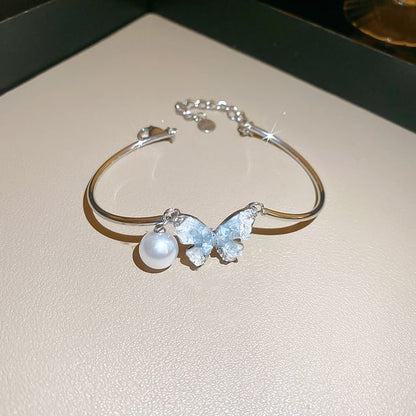 Necklace Butterfly Crystal Designs) / (Various Bracelet Faux Alloy