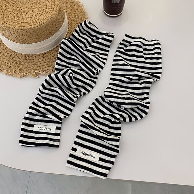 Striped Arm Sleeves