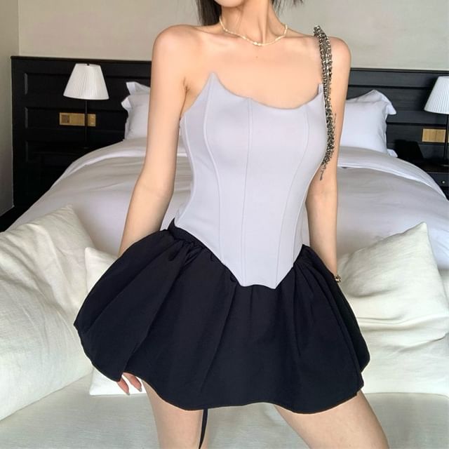 Top Skorts / Bustier Plain