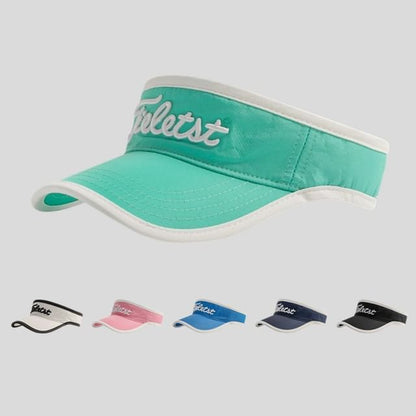 Sun Embroidered Lettering Contrast Visor Trim