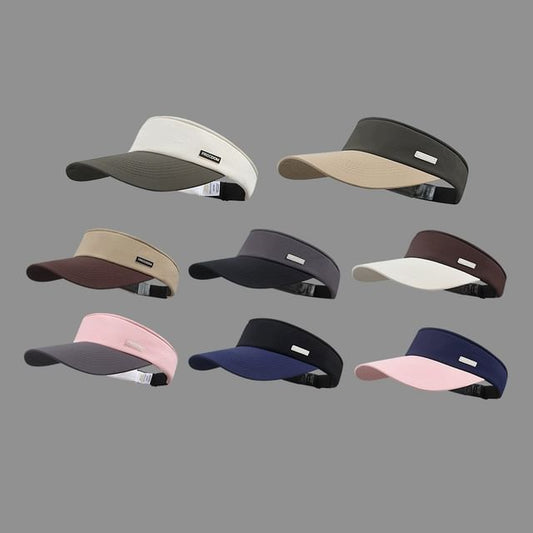 Visor Two Tone Sun Applique