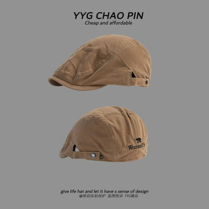 Flat Plain Cap