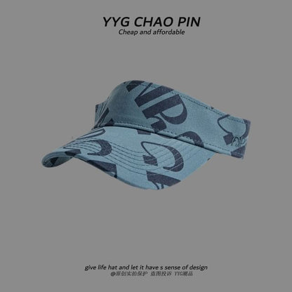 Print Lettering Sun Visor