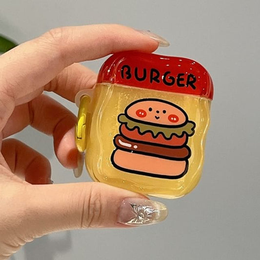 Burger French Fries Tomato Banana Airpods / Pro Earphone Case Skin