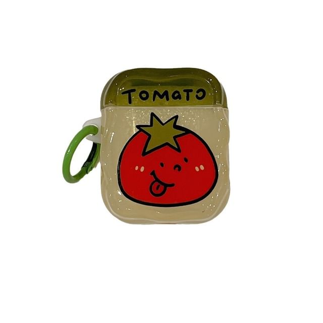 Burger French Fries Tomato Banana Airpods / Pro Earphone Case Skin